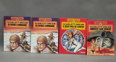 LOT de quatre BD Robert GIGI / Claude MOLITERNI : "Scarlett …