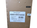 a cardboard box with a label on it that says exquisit