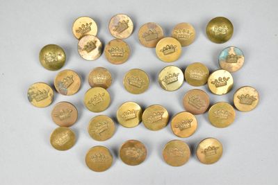 a lot of coins that are sitting on a table