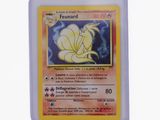 a picture of a pokemon card with a picture of a flower