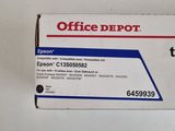 an image of a box of office depot toner cartridges on a white surface
