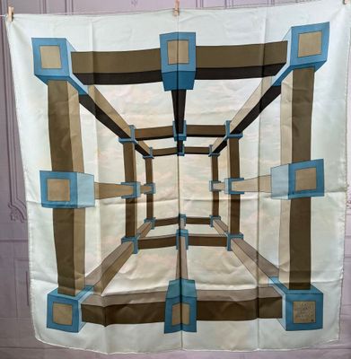 an image of a scarf hanging on a clothes line