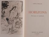 an open book with a drawing of a woman in a dress