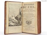an old book with a picture of a man on it