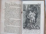 an open book with a picture of a man and a woman on it