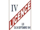 le logo du club de football français « Licence »