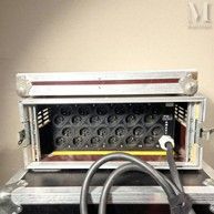 a large case that has a bunch of wires in it