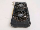 a close up of a video card on a table