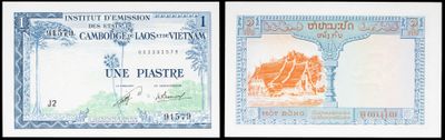 three different types of currency are shown on a white background
