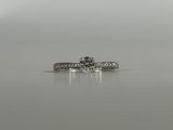an image of a diamond ring sitting on top of a table