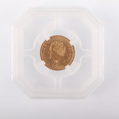 ITALIE. Pièce de 20 lires or 1927 L AU 99 Superbe