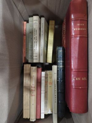 de nombreux livres qui se trouvent dans un sac posé sur la table