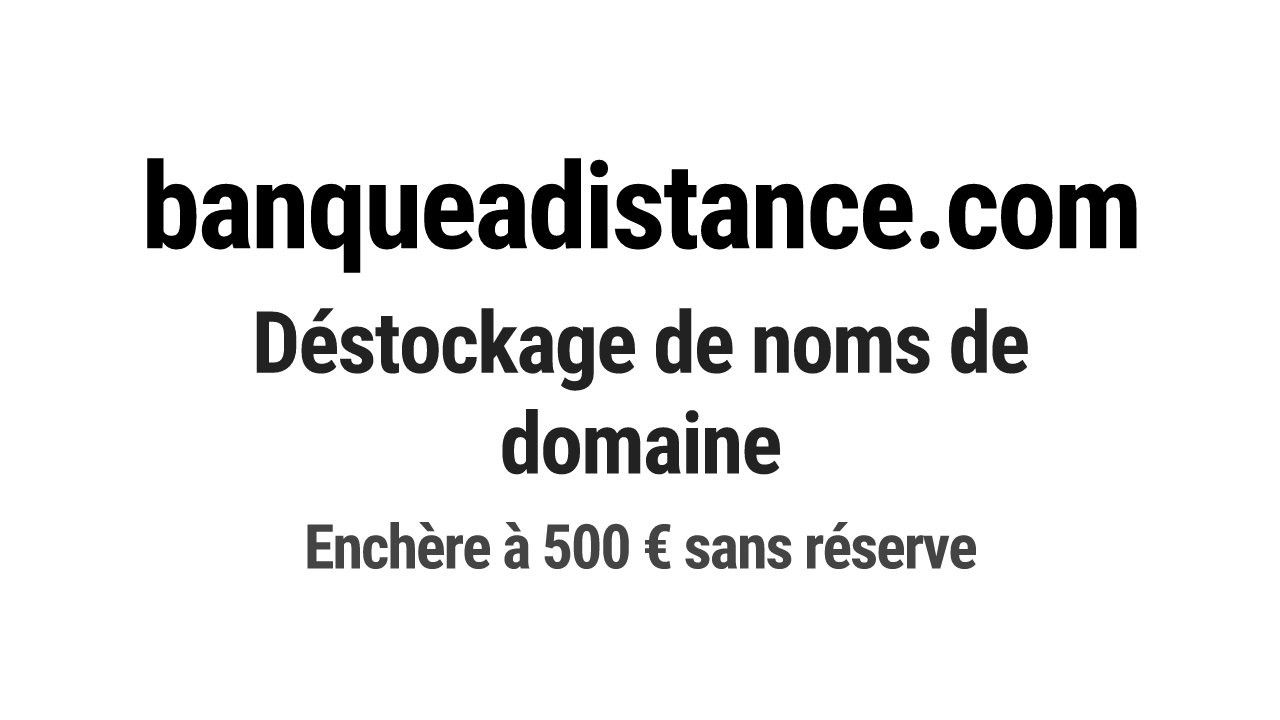 Destockage & Invendus