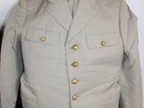uniform worn by a man in a military uniform on a mannequin stand