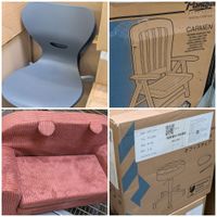 FORT ENSEMBLE DE PETITS MOBILIERS ET DECORATIONS (environ 1m…