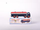 a toy truck that is sitting on top of a box