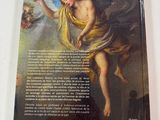 the back cover of a book with a painting of an angel on it