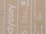 a cardboard box with a picture of a keyboard on it