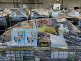 a lot of boxes that are wrapped up and stacked on top of each other
