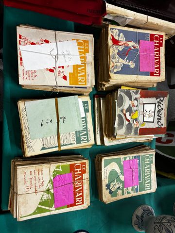 Lot de magazines Le Charivari hebdomadaire année 1931 1929 et div...