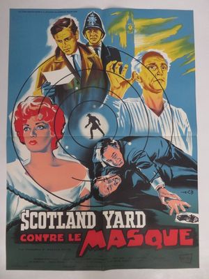 une affiche du film « Scotland Yard contre de Aboure »