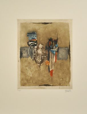 a picture of a picture of a painting on the wall