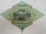 une vieille carte postale sur laquelle figure la photo d'une maison