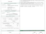 a close up of a document with a barcode on it