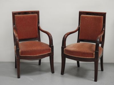 paire de fauteuils Art déco