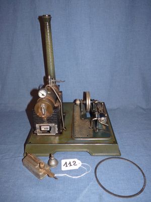 Märklin : Machine à vapeur à chaudière laiton horizontale, m…