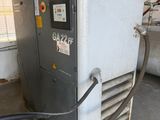 a machine that is sitting inside of a building