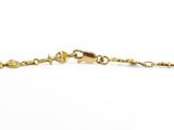an image of a gold chain on a white background
