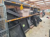 a lot of different types of radiators on the shelves