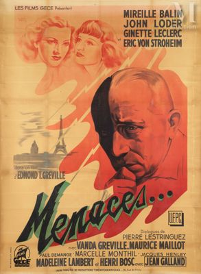 a poster for a movie starring a man and a woman