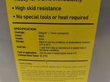 an image of a sign on the side of a refrigerator