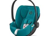 Siège auto pour bébé Cybe avec appui-tête, couleur bleu sarcelle