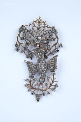 PENDENTIF SAINT ESPRIT Normand en or (poinçon tête de coq, période 180 - Photo 1