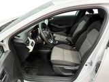 the interior of a car with the door open and the driver ' s seat down