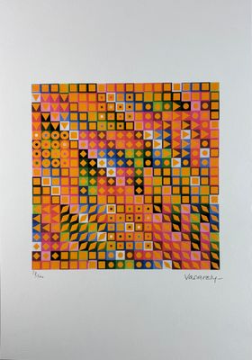 Victor VASARELY (1906-1997), d'après