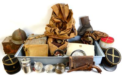 a lot of items that are sitting on a table