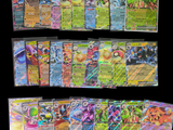 de nombreuses cartes Pokémon sur fond noir