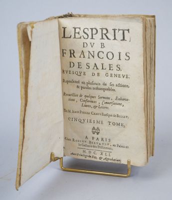 CAMUS Jean-Pierre Évêque de Belley.