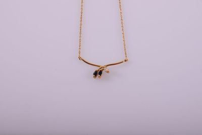 Collier en or Poids : 2.19 gr - Photo 1