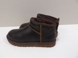 ugg mini bailey chocolate brown leather boots