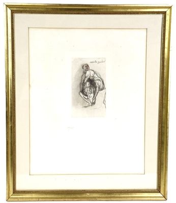 une image représentant un dessin d'un homme tenant un bébé dans ses bras
