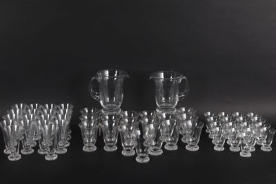 Daum France : partie de service de verres en cristal - Photo 1