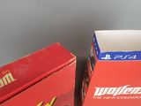 two boxes that are sitting next to each other on a table