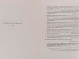 an open book with a black and white picture on it