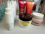 many different types of skin care products on the counter