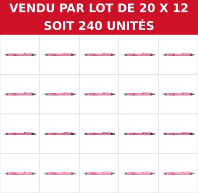 vendu par lot de 20 x 12 soit 240 unites